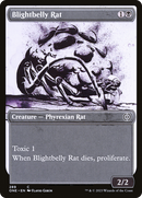 Blightbelly Rat (Showcase Ichor) [Phyrexia: All Will Be One] - Destination Retro