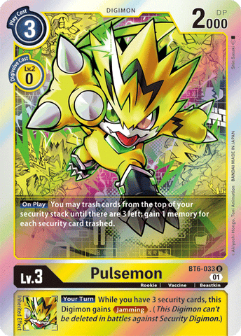 Pulsemon [BT6-033] [Double Diamond] - Destination Retro