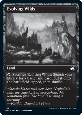 Evolving Wilds (261) [Innistrad: Double Feature] - Destination Retro