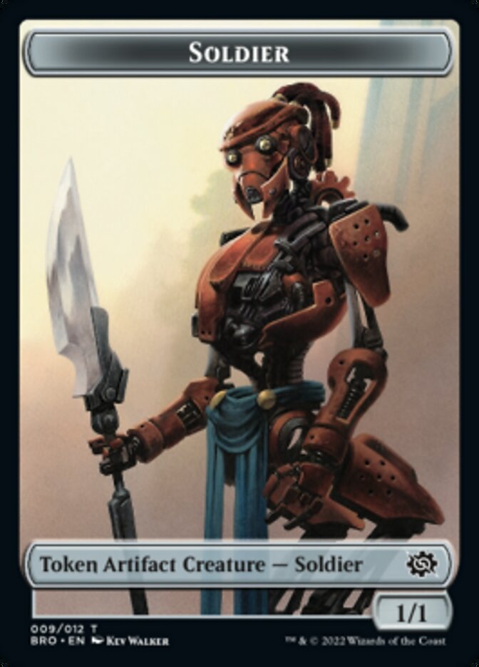 Soldier Token (009) [The Brothers' War Tokens] - Destination Retro
