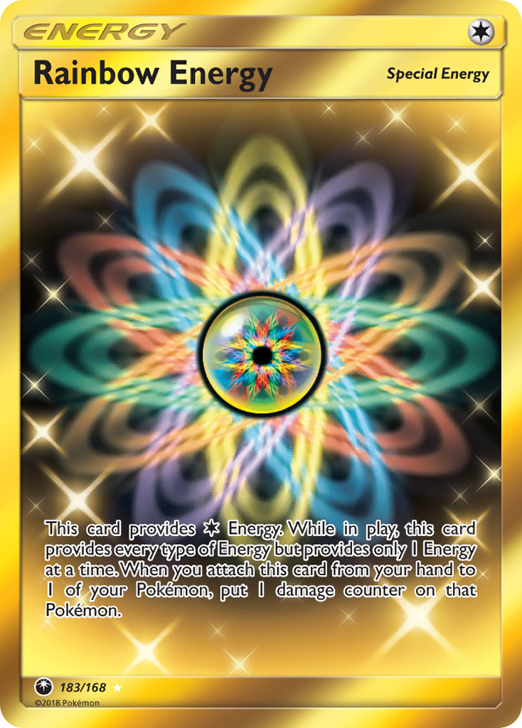 Rainbow Energy (183/168) [Sun & Moon: Celestial Storm] - Destination Retro