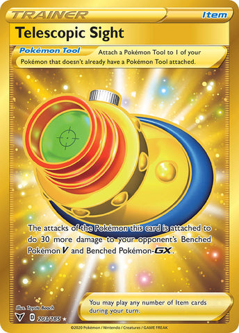 Telescopic Sight (203) [Sword & Shield: Vivid Voltage] - Destination Retro