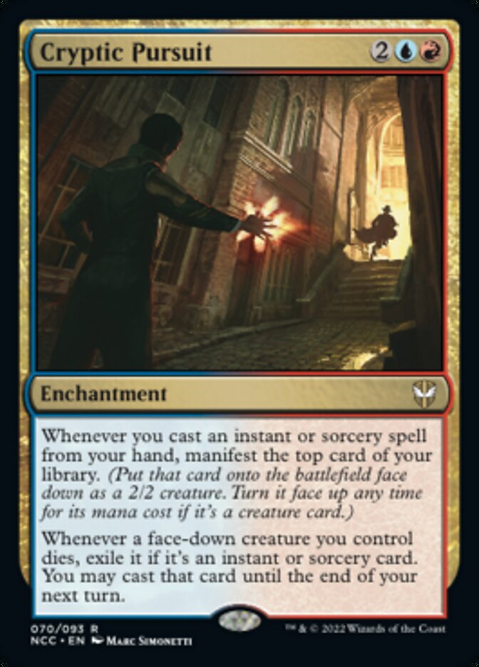 Cryptic Pursuit [Streets of New Capenna Commander] - Destination Retro