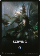 Scrying Theme Card [Jumpstart 2022 Front Cards] - Destination Retro