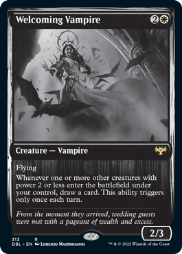 Welcoming Vampire [Innistrad: Double Feature] - Destination Retro