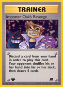 Imposter Oak's Revenge (76/82) [Team Rocket 1st Edition] - Destination Retro