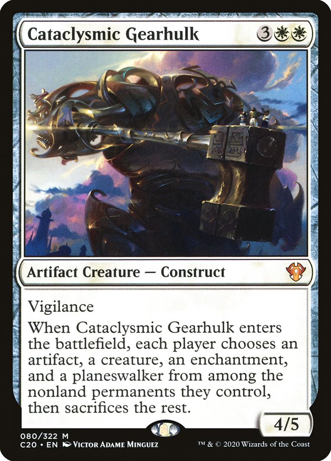 Cataclysmic Gearhulk [Commander 2020] - Destination Retro
