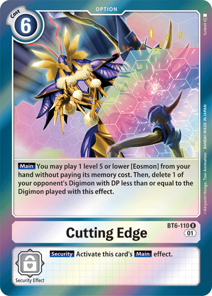Cutting Edge [BT6-110] [Double Diamond] - Destination Retro