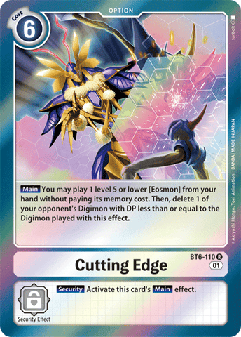 Cutting Edge [BT6-110] [Double Diamond] - Destination Retro