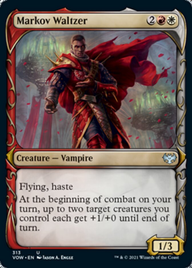 Markov Waltzer (Showcase Fang Frame) [Innistrad: Crimson Vow] - Destination Retro
