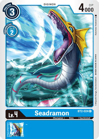 Seadramon [BT2-024] [Release Special Booster Ver.1.5] - Destination Retro