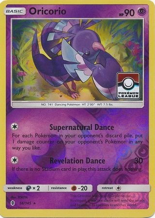 Oricorio (56/145) (League Promo) [Sun & Moon: Guardians Rising] - Destination Retro