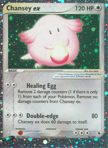 Chansey ex (96/109) [EX: Ruby & Sapphire] - Destination Retro