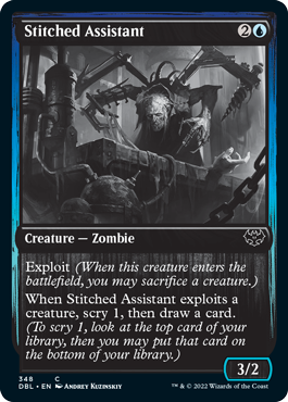 Stitched Assistant [Innistrad: Double Feature] - Destination Retro