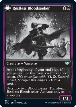 Restless Bloodseeker // Bloodsoaked Reveler [Innistrad: Double Feature] - Destination Retro