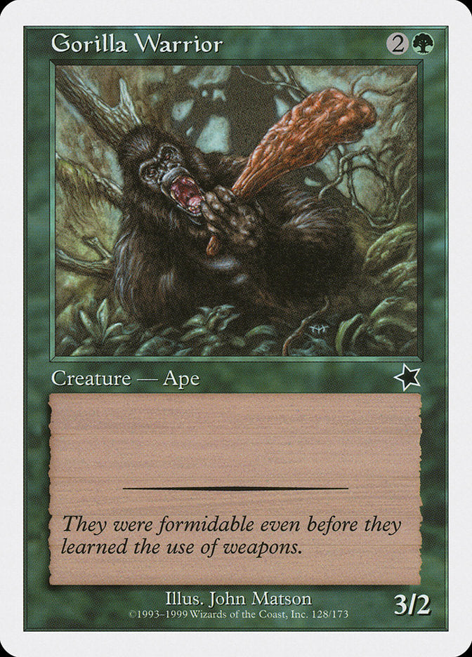 Gorilla Warrior [Starter 1999] - Destination Retro