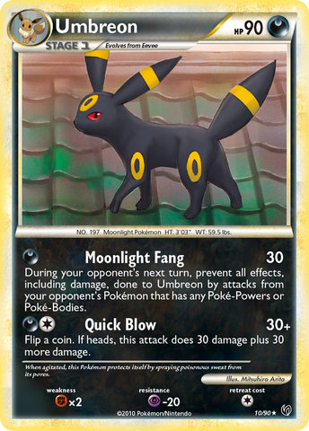 Umbreon (10/90) [HeartGold & SoulSilver: Undaunted] - Destination Retro