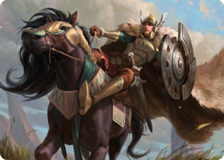 Knight of Dawn's Light Art Card [Dominaria United Art Series] - Destination Retro