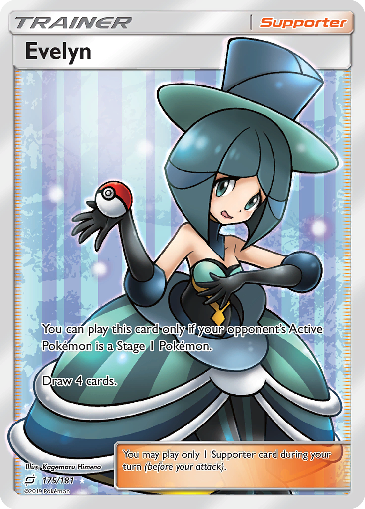 Evelyn (175/181) [Sun & Moon: Team Up] - Destination Retro