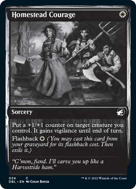 Homestead Courage [Innistrad: Double Feature] - Destination Retro