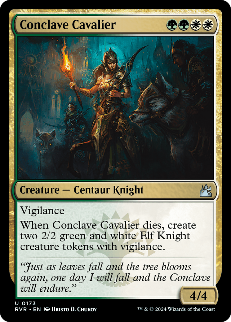Conclave Cavalier [Ravnica Remastered] - Destination Retro