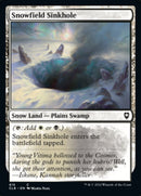 Snowfield Sinkhole [Commander Legends: Battle for Baldur's Gate] - Destination Retro
