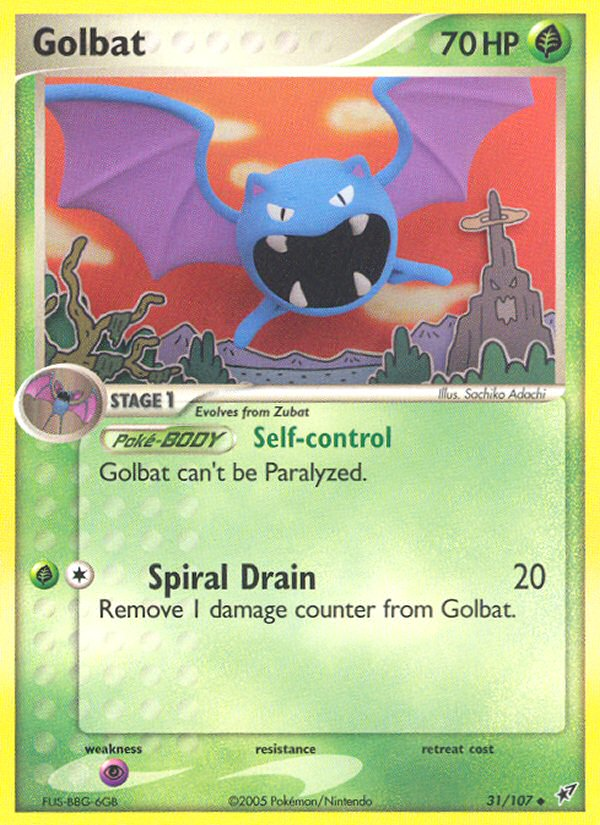 Golbat (31/107) [EX: Deoxys] - Destination Retro