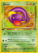 Ekans (46/62) [Fossil 1st Edition] - Destination Retro