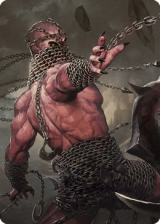 Chain Devil Art Card [Commander Legends: Battle for Baldur's Gate Art Series] - Destination Retro