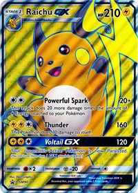 Raichu GX (SM90) (Jumbo Card) [Sun & Moon: Black Star Promos] - Destination Retro