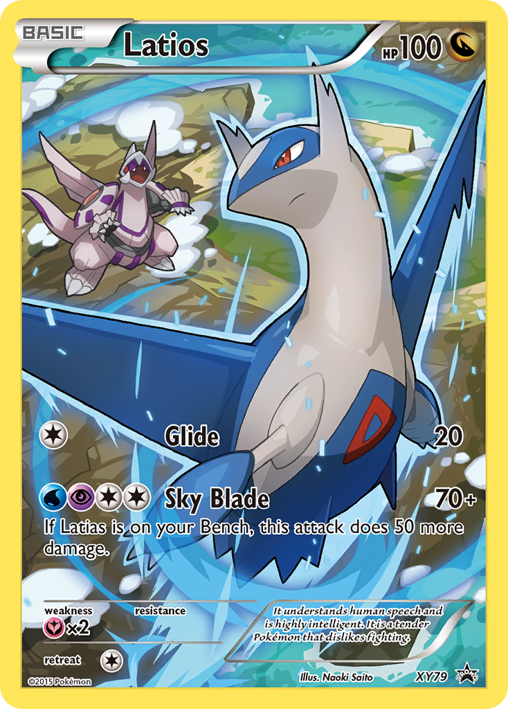 Latios (XY79) (Full Art Promo) [XY: Black Star Promos] - Destination Retro