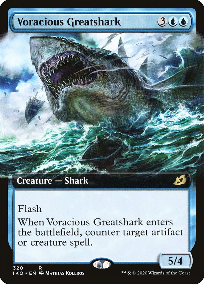 Voracious Greatshark (Extended Art) [Ikoria: Lair of Behemoths] - Destination Retro