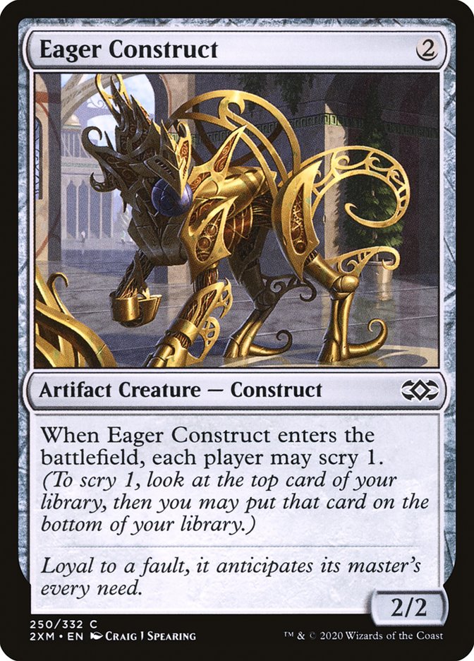 Eager Construct [Double Masters] - Destination Retro