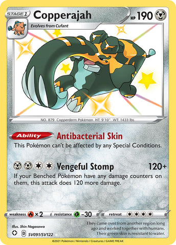 Copperajah (SV091/SV122) [Sword & Shield: Shining Fates] - Destination Retro