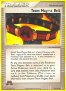 Team Magma Belt (81/95) [EX: Team Magma vs Team Aqua] - Destination Retro