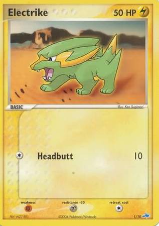 Electrike (1/10) [EX: Trainer Kit - Latios] - Destination Retro