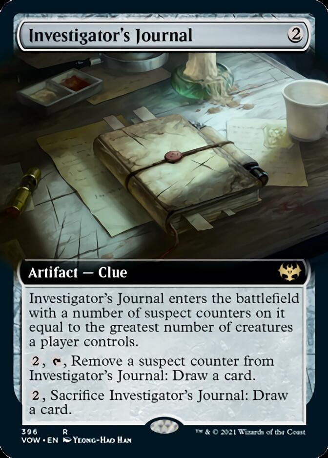 Investigator's Journal (Extended) [Innistrad: Crimson Vow] - Destination Retro
