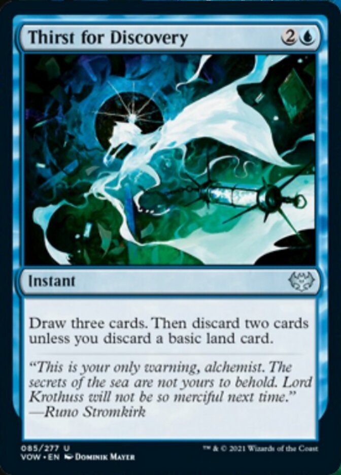 Thirst for Discovery [Innistrad: Crimson Vow] - Destination Retro