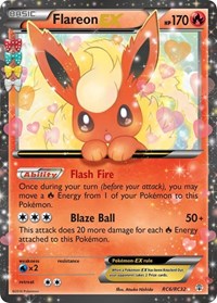 Flareon EX [Generations: Radiant Collection] - Destination Retro