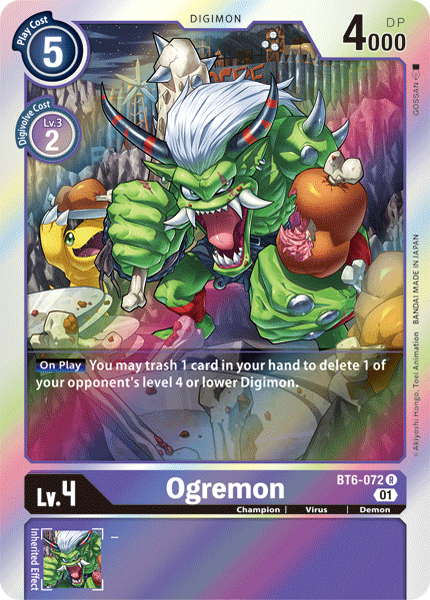 Ogremon [BT6-072] [Double Diamond] - Destination Retro