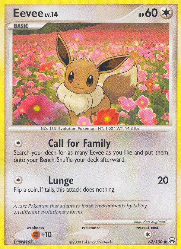 Eevee (62/100) [Diamond & Pearl: Majestic Dawn] - Destination Retro