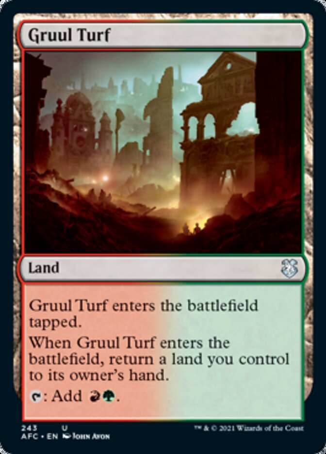 Gruul Turf [Dungeons & Dragons: Adventures in the Forgotten Realms Commander] - Destination Retro