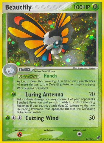 Beautifly (2/107) [EX: Deoxys] - Destination Retro