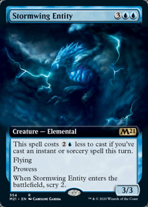 Stormwing Entity (Extended Art) [Core Set 2021] - Destination Retro