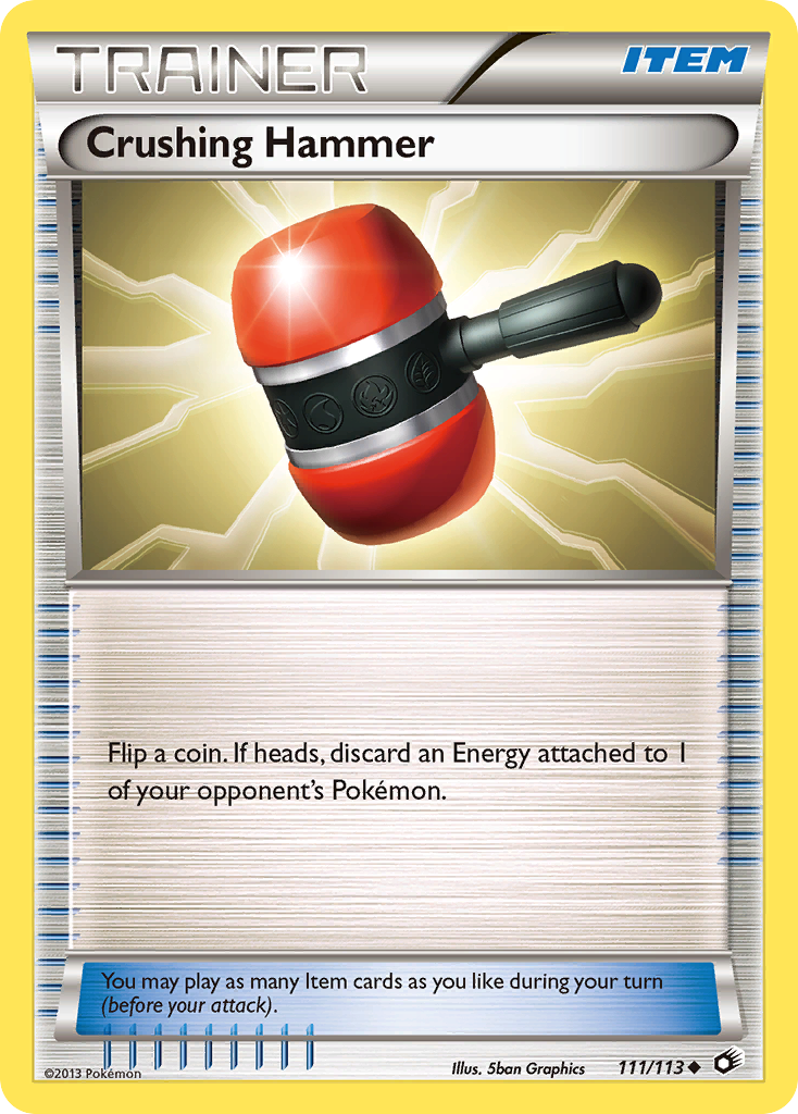 Crushing Hammer (111/113) [Black & White: Legendary Treasures] - Destination Retro