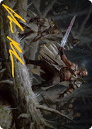 Tovolar, Dire Overlord 1 Art Card (Gold-Stamped Signature) [Innistrad: Midnight Hunt Art Series] - Destination Retro