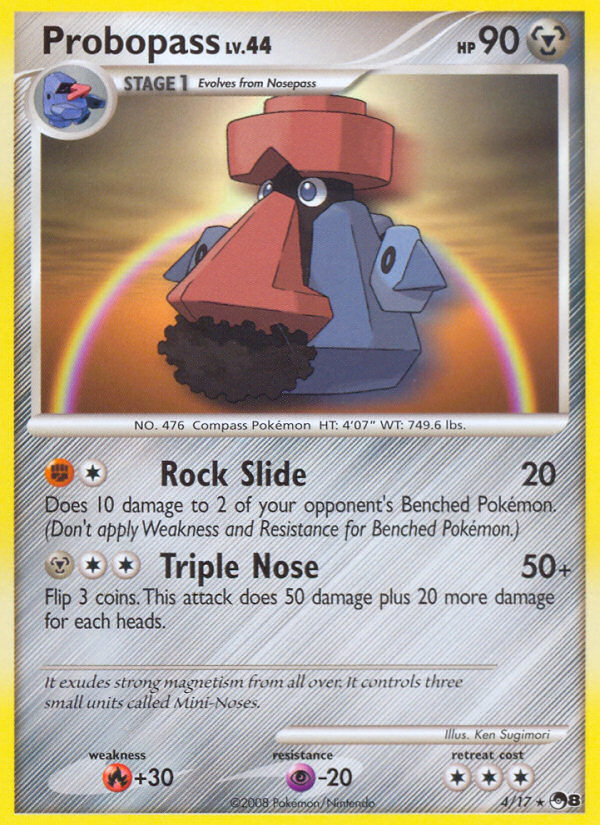Probopass (4/17) [POP Series 8] - Destination Retro