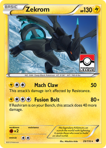 Zekrom (39/116) [Black & White: Plasma Freeze] - Destination Retro