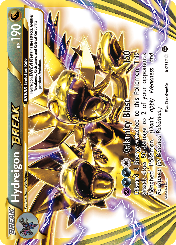 Hydreigon BREAK (87/114) [XY: Steam Siege] - Destination Retro