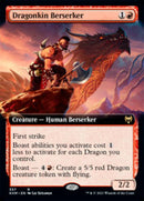 Dragonkin Berserker (Extended Art) [Kaldheim] - Destination Retro
